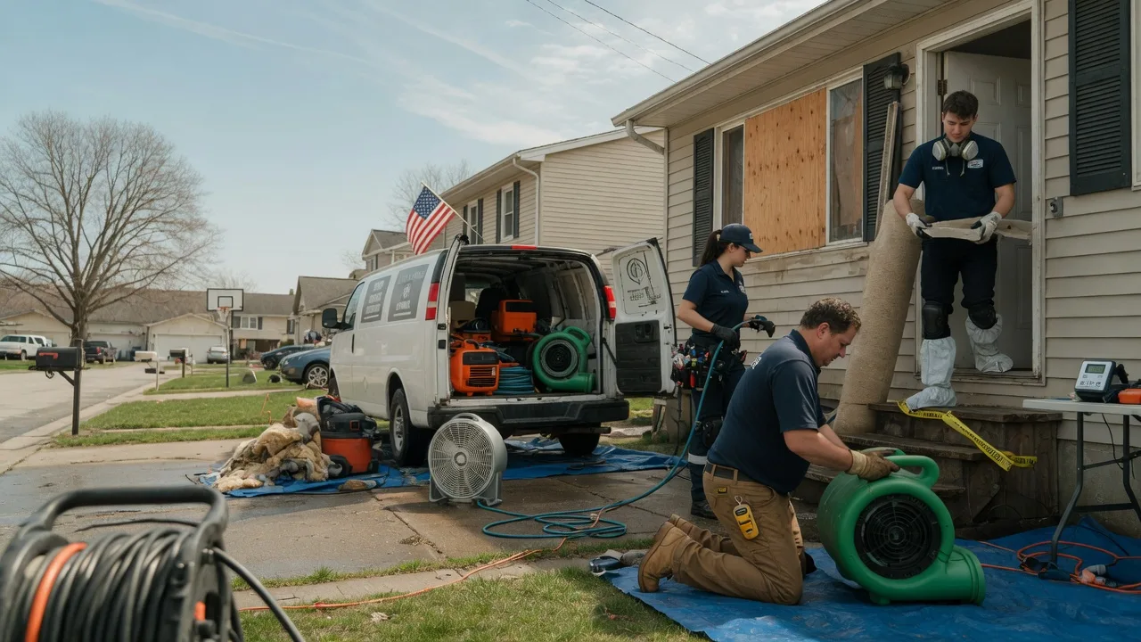 Water Damage Restoration in Howardsville, VA near me